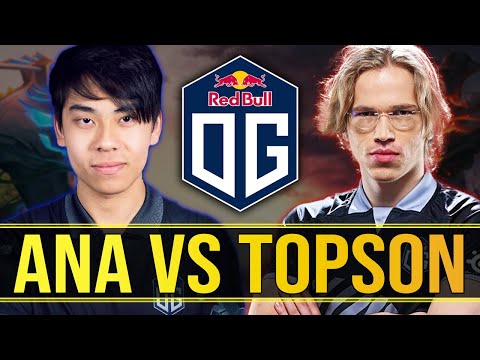 OG.ana (humblegod) vs OG.Topson - Fountain Dive Before Ending the game! DOTA 2