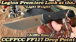 Legion Premiere Look at the CCFFCC Drop Point in 14c28n Steel