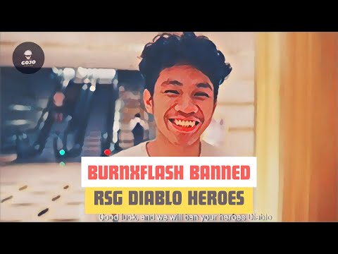 BURNxFLASH BANNED RSG DIABLO HEROES MSC 2023 | MOBILE LEGENDS: BANG BANG