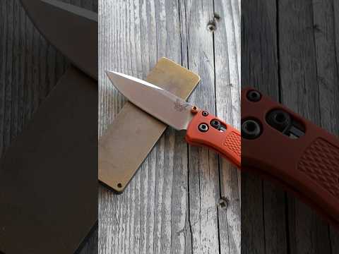 how to sharpen a pocket knife in 60 seconds