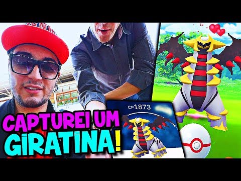 POKÉMON GO 2 #4 - FINALMENTE MEU PRIMEIRO LENDÁRIO ! CAPTURANDO GIRATINA !!