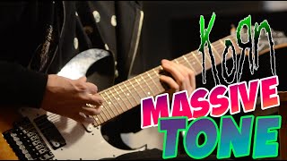 How To Sound Like KoRn - Dead Bodies Everywhere Ibanez Apex 100 K7 Universe tutorial