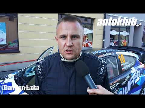 Damian Łata po Rajdzie Śląska 2018