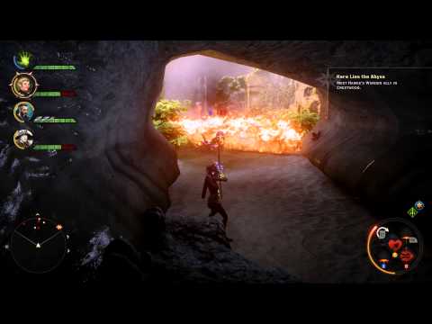Dragon Age: Inquisition cave Wyvern Fight