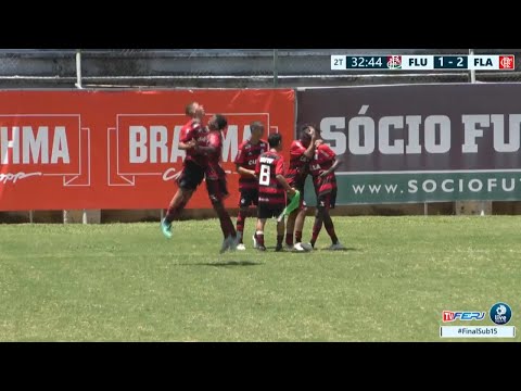 Estadual Serie A Sub 15 2018 - Fluminense 1 x 2 Flamengo - 1º Jogo - Final