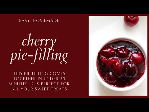 Cherry Pie Filling / Cherry Filling for Black Forest...