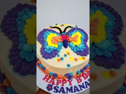 Butterfly Cake 🎂//HOW TO MAKE BUTTERFLY CAKE/RASHI DREAMS CAKES#cakedesign