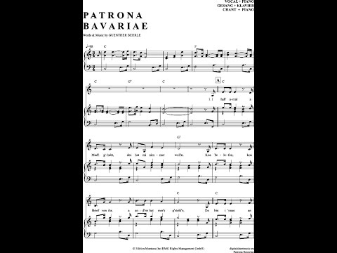 Noten bei notendownload - Patrona Bavariae (Original Naabtal Duo)