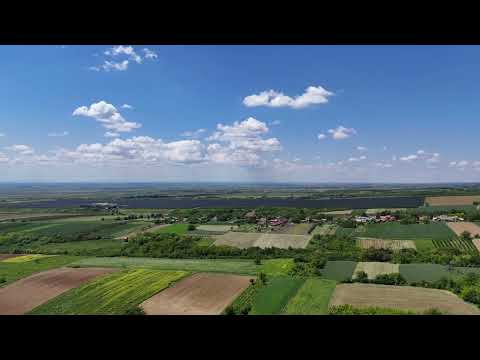 Fruska Gora And The Farming Fields - Serbia 4K