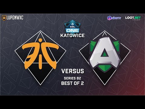 Fnatic vs Alliance Game 1 (BO2) | ESL Katowice 2019 Group Stage