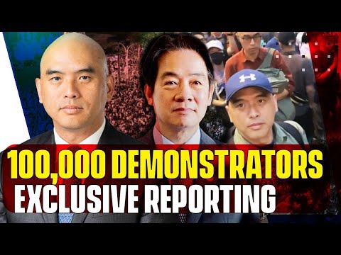 Exclusive | I witnessed 100,000 protesters peacefully "defend democracy" in Taipei