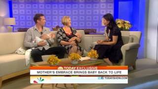 Clinically dead baby revived by Mother's touch