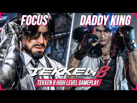 TEKKEN 8 ⚡ Focus (VICTOR)  Vs  Daddy King (STEVE) 💪 T8 High Level Gameplay