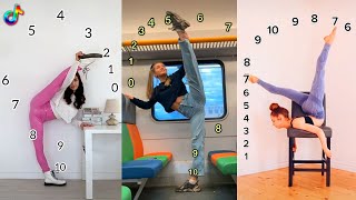 Clock Countdown Gymnastics Challenge TikTok (or Tic-Tac;) Compilation #flexibility