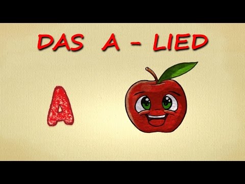 Buchstaben lernen deutsch - das A-LIED - ABC song für Kleinkinder - Phonics Song Letter Sounds