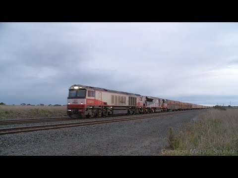 7AM9 SCT Mixed Freight Train - Boxcars, Containers & Steel (16/7/2022) - PoathTV Australian Railways