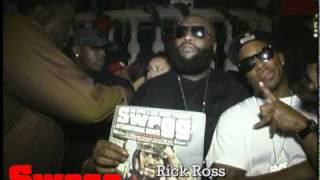 Rick Ross Parties in LA After Being Shot At