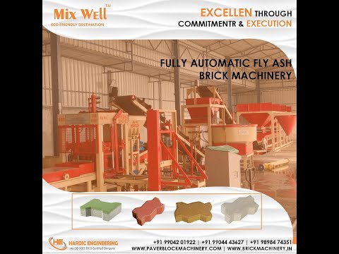 Automatic Fly Ash Brick Plant
