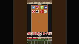 歩きスマホは危ないのでやめましょう！ #マイクラ #マインクラフト #minecraft #shorts