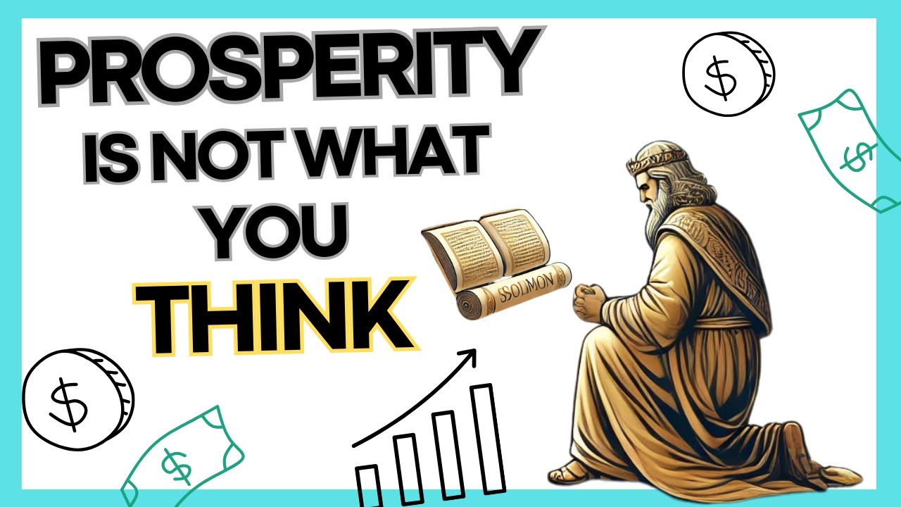 True Prosperity How Solomon Taught Us to Make Money Connecting Faith and Wealth