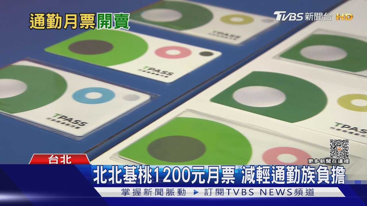 北北基桃「1200元月票」 北桃通勤族月省兩千元!