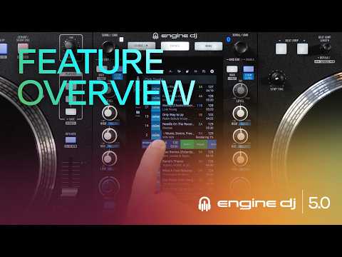 Engine DJ 5.0 | Feature Overview - Onboard Stems, RGB Waveforms, Track Star Ratings, and more
