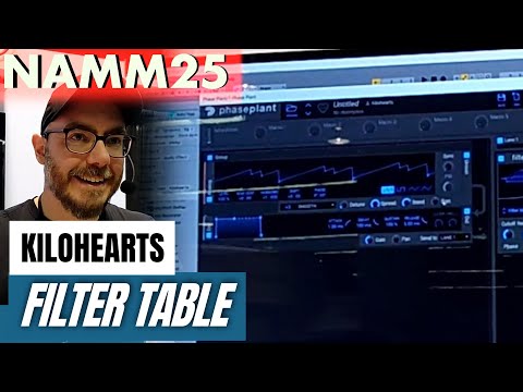 NAMM 2025: Kilohearts Filter Table