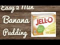 Jello Banana Pudding Recipe With Instant Pudding