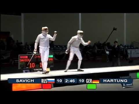 Belfast World Championships 2009 JMS - L4 - Savich RUS v Hartung GER