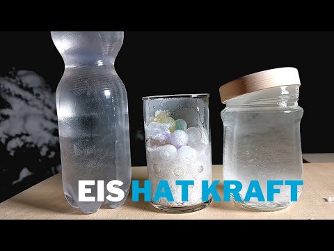 Freezing and thawing in time-lapse - an experiment to try at home