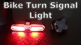 Bike turn signal light installation & operatio