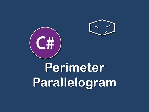 perimeter of parallelogram in c