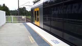 preview picture of video 'Sydney Rail: T96+T64 depart Meadowbank Station'