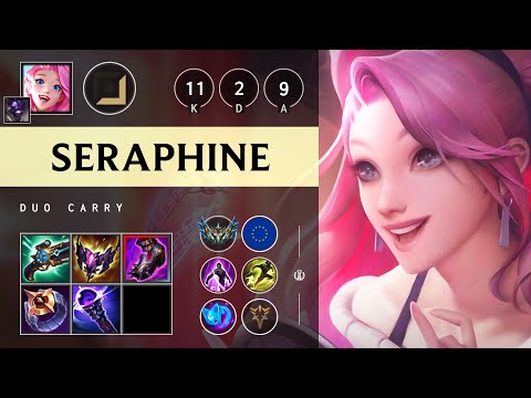 Seraphine Carry vs Sivir - EUW Challenger Patch 25.18