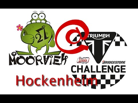Triumph Challenge Hockenheim 7.6.2015 Crash / Unfall