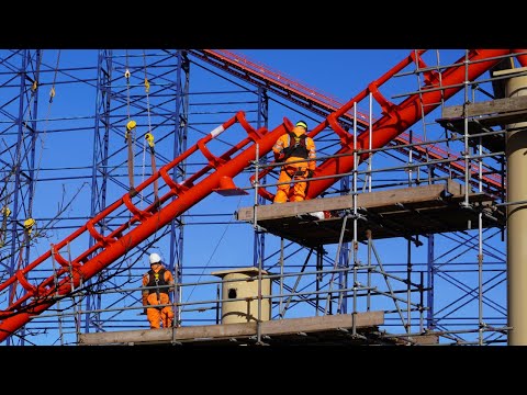 Completion of The Big One's BIG Retrack | Blackpool Pleasure Beach 2022