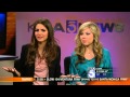 Victoria Justice and Jennette McCurdy on KTLA ...