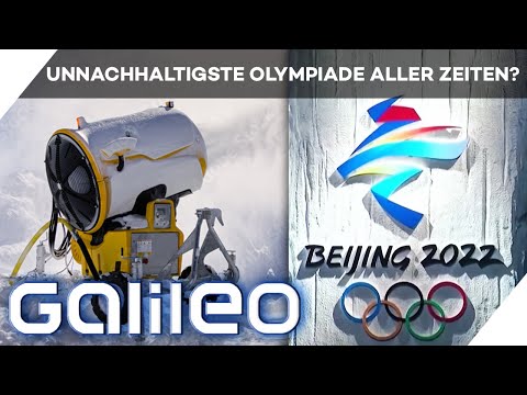 200 million liters of water for artificial snow! How "green" will the Beijing Olympics be? | Gali...