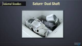 Saturn Dual Shaft Shredder - Metal Scrap