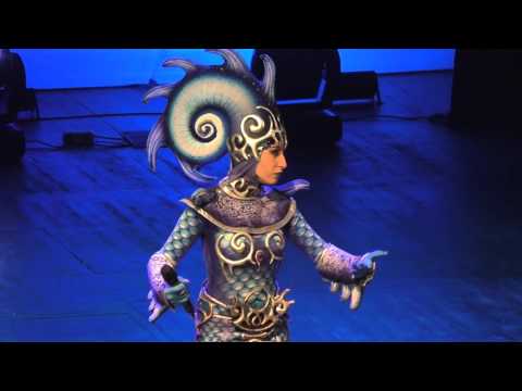 Ария Плавалагуны Diva Plavalaguna aria Пятый Элемент 01.10.2015 Виктория Романова театр Зазеркалье