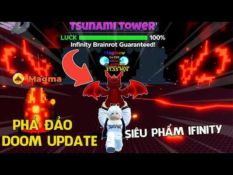 Escape Tisunami for Brainrots | Conquer the New Update: Doom Admin Abuse to Get the New Masterpie...