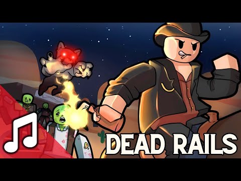 "WEREWOLF ORIGIN" - DEAD RAILS SONG | BloxBoys