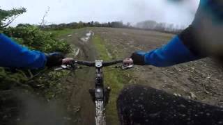 preview picture of video 'Mountainbike - Sluitingsrit VBR Trofee 2014 01 25 Oordegem short edition'