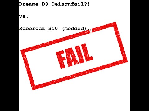 Dreame D9 Test - vs Roborock S5 MOD - Ursachenforschung schlechte Schmutzaufnahme - Max. Saugstufe