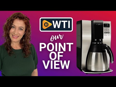 Mr. Coffee 10-Cup OptimalBrew Thermal Coffee Maker - WTI product video review