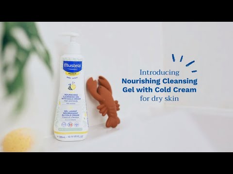 Mustela gel lavant nourrissant peau sèche - Corps et cheveux bébé