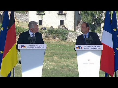 Gauck becomes first German leader to visit French site of WWII massacre