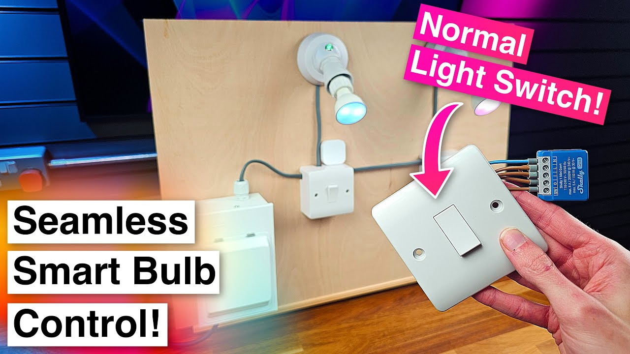 The Ultimate Solution for Controlling Smart Bulbs — Shelly 1 Mini Gen4