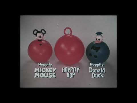 Hoppity Mickey Mouse Toy Commercial - 16mm Film Scan