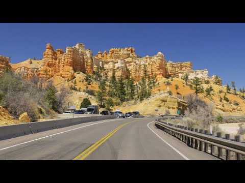 Utah Scenic Drive 4K | Escalante to Bryce Canyon thru Scenic Byway 12, USA